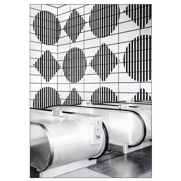 Annaleena London Geometric Poster Juliste