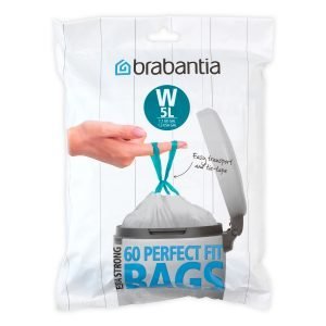 Brabantia Perfectfit Jätepussi W 5l 40 Kpl