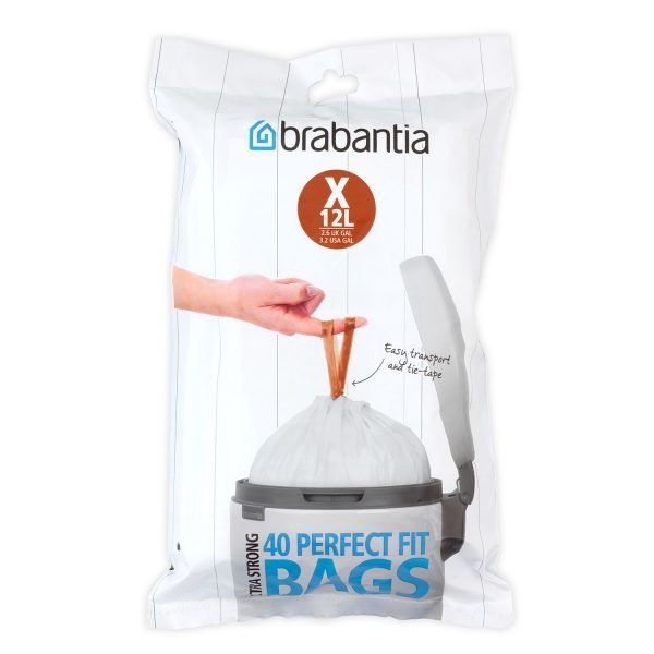 Brabantia Perfectfit Jätepussi X 12l 40 Kpl