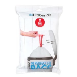 Brabantia Perfectfit Jätepussi Y 20l 40 Kpl