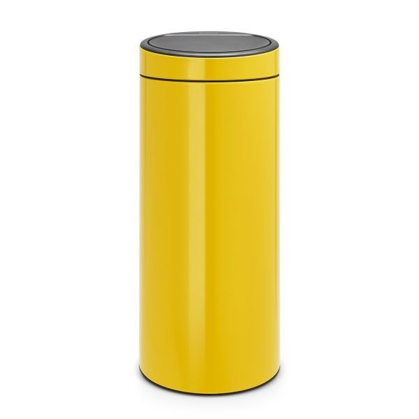 Brabantia Touch Bin Roskakori 30l Daisy Yellow