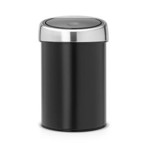 Brabantia Touch Bin Roskakori 3l Matt Black