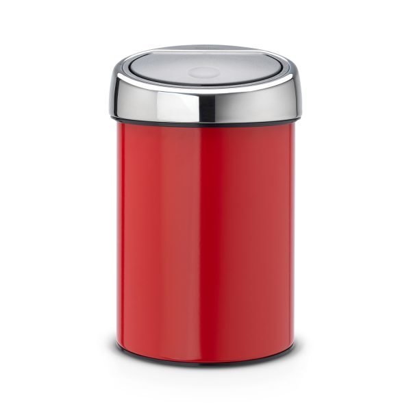 Brabantia Touch Bin Roskakori 3l Passion Red