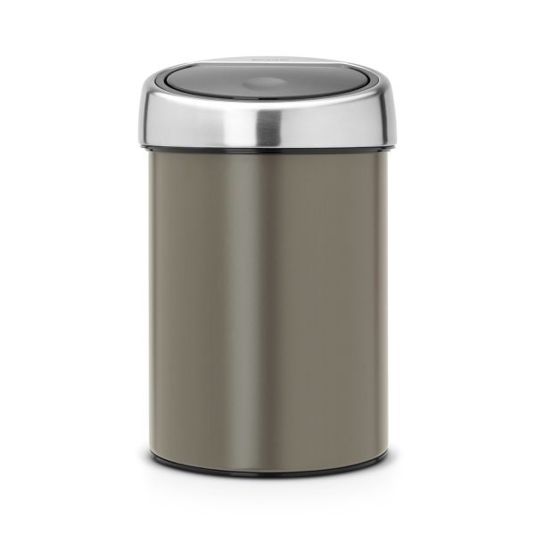 Brabantia Touch Bin Roskakori 3l Platinum