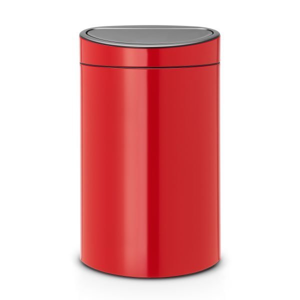 Brabantia Touch Bin Roskakori 40l Passion Red