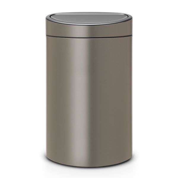 Brabantia Touch Bin Roskakori 40l Platinum