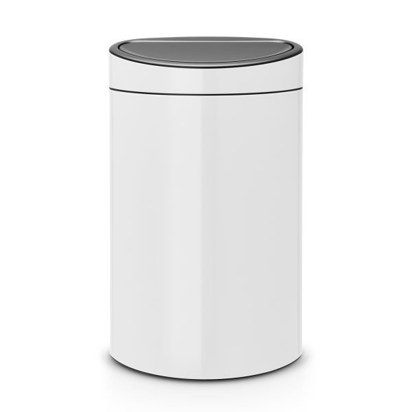 Brabantia Touch Bin Roskakori 40l Valkoinen