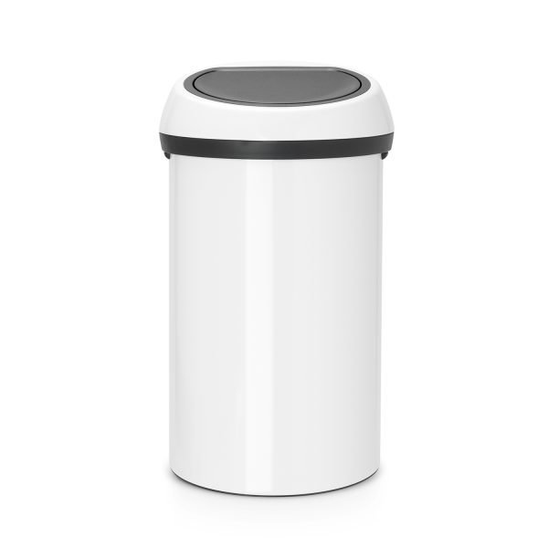 Brabantia Touch Bin Roskakori 60l Valkoinen