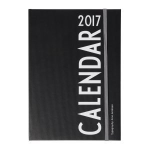 Design Letters A5 Kalenteri 2017