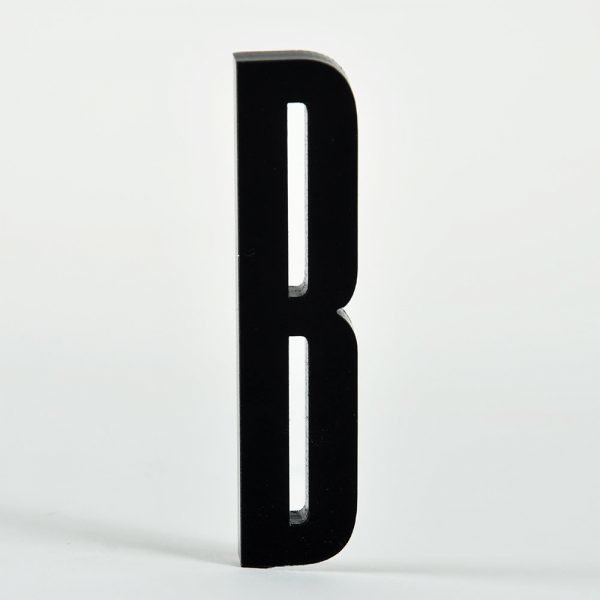 Design Letters Kirjain Akryyli B