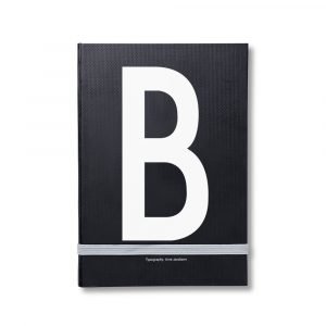 Design Letters Muistiinpanokirja Kirjain B
