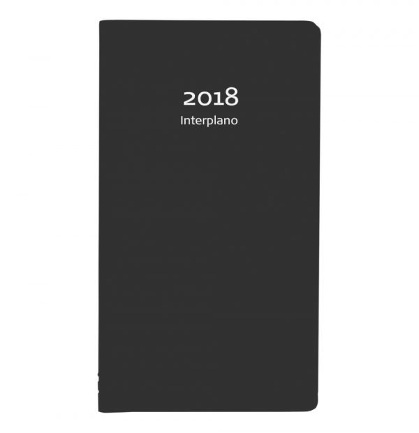 Kalenteri Interplano 2018 Musta