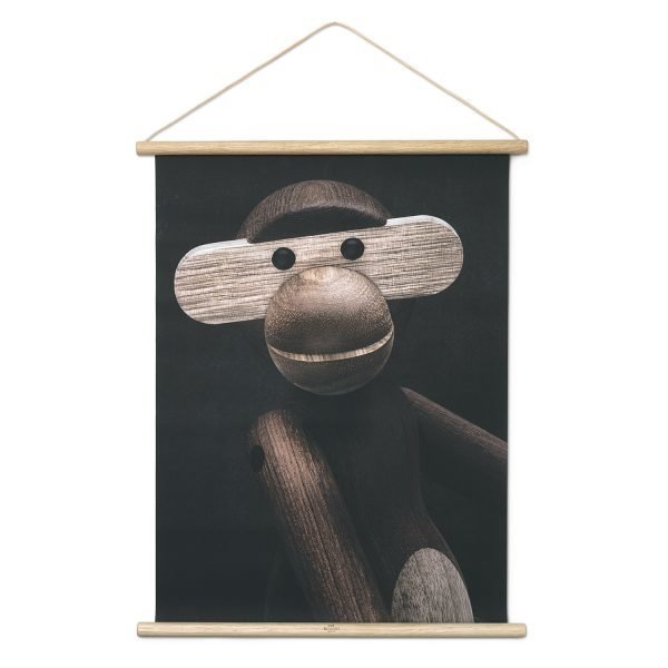 Kay Bojesen Monkey Photo Portrait Juliste 40x56 Cm