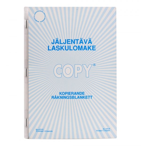 Laskulomake A5 Pysty Jäljentävä