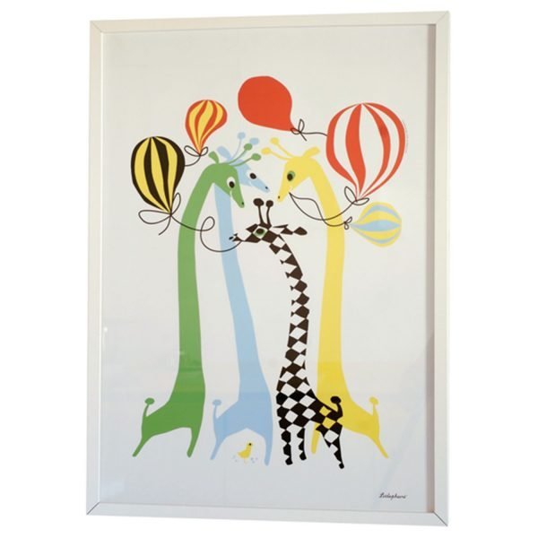 Littlephant Giraffes Graphic Print Printti 50x70 Cm