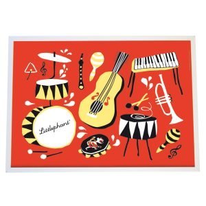 Littlephant Music Graphic Print Printti 30x40 Cm