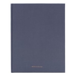 Monograph Ruled Muistiinpanokirja 96 Sivut Harmaa