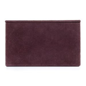 Nordstjerne Suede Box Laatikko Large Aubergine