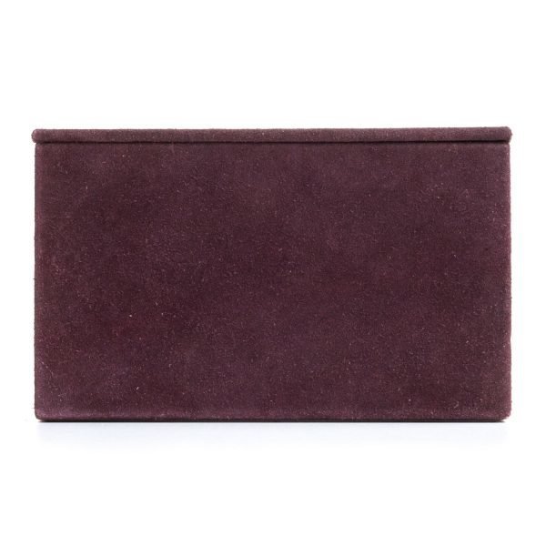 Nordstjerne Suede Box Laatikko Large Aubergine