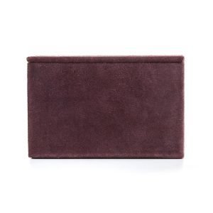 Nordstjerne Suede Box Laatikko Medium Aubergine