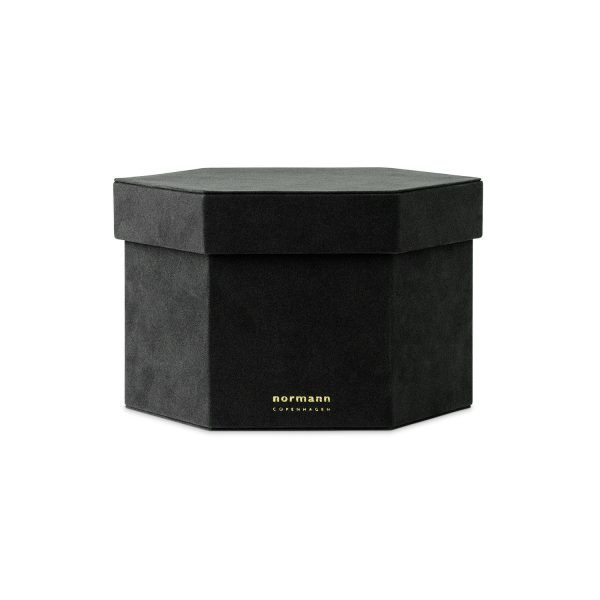 Normann Copenhagen Velour Box Laatikko M Musta