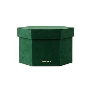 Normann Copenhagen Velour Box Laatikko M Tummanvihreä