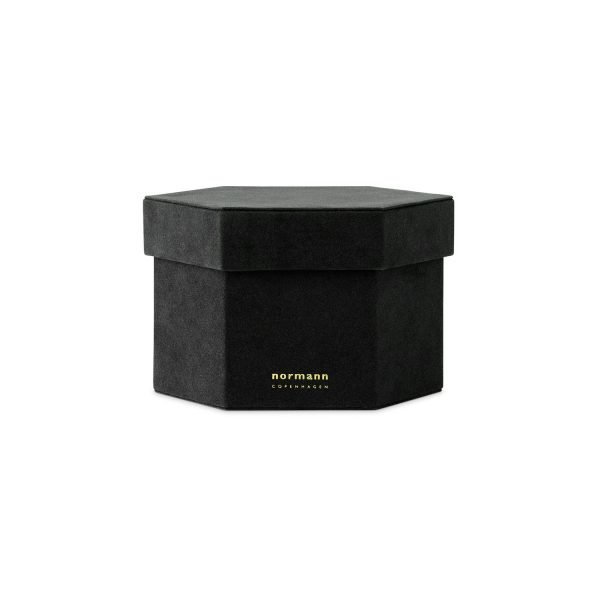 Normann Copenhagen Velour Box Laatikko S Musta