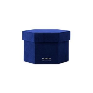 Normann Copenhagen Velour Box Laatikko S Sininen