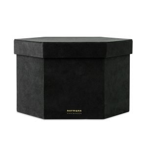 Normann Copenhagen Velour Box Laatikko Xl Musta