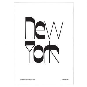 Olle Eksell New York Juliste 50x70 Cm