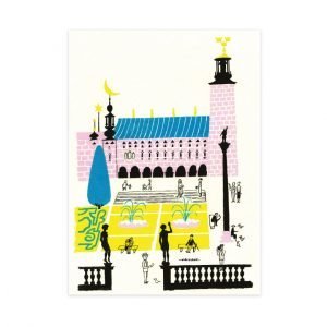 Olle Eksell Stockholm City Hall Juliste 50x70 Cm