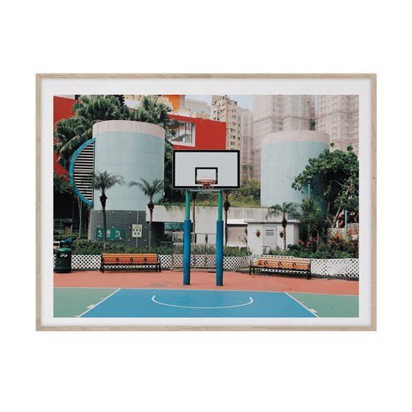 Paper Collective Cities Of Basketball 04 Juliste 30x40 Cm