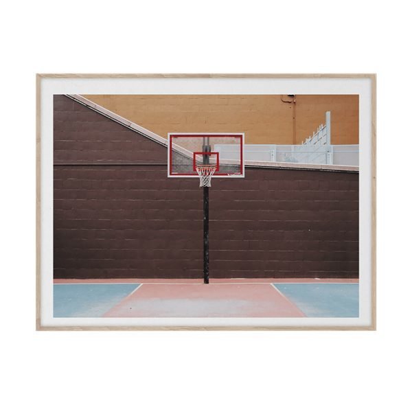 Paper Collective Cities Of Basketball 07 Juliste 30x40 Cm