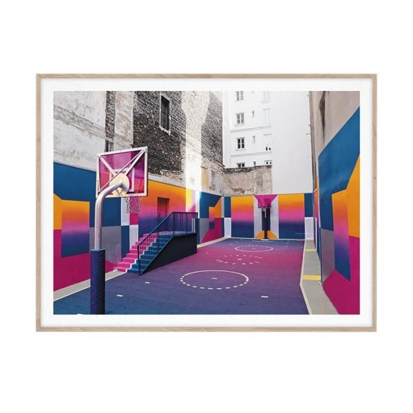 Paper Collective Cities Of Basketball 08 Juliste 30x40 Cm