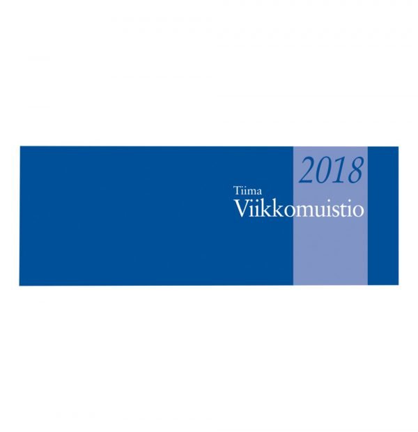 Tiima Viikkomuistio 2018 Liimattu