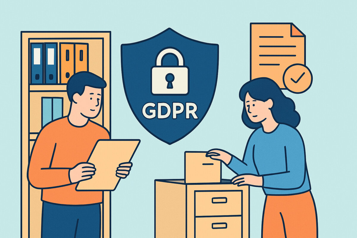 Arkistointi ja tietosuoja – GDPR yrityksessä